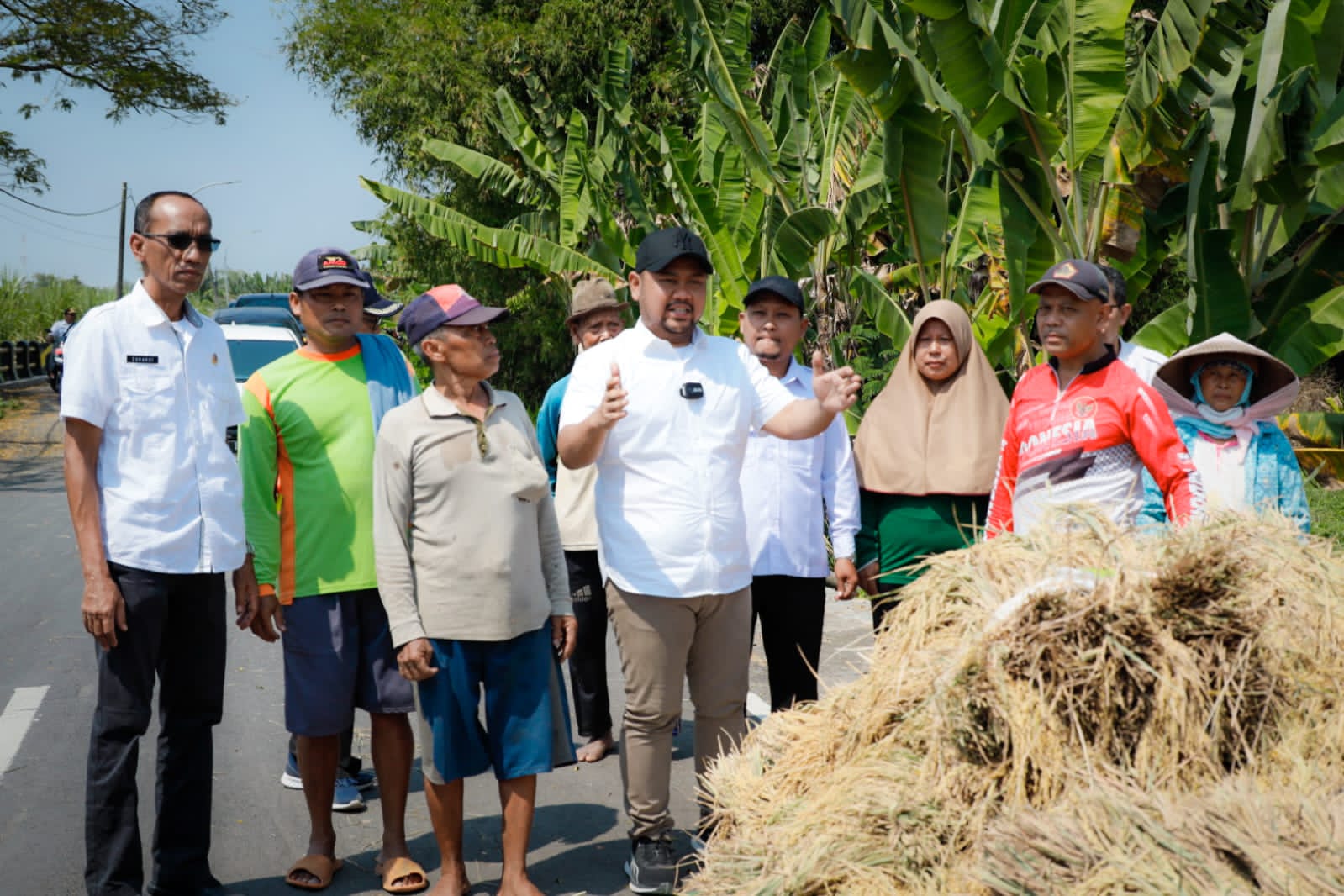 Dukung Ketahanan Pangan, Pemkab Gresik Tingkatkan Kualitas Infrastruktur Jalan Sidoraharjo